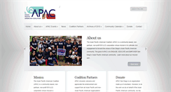 Desktop Screenshot of apacsd.org